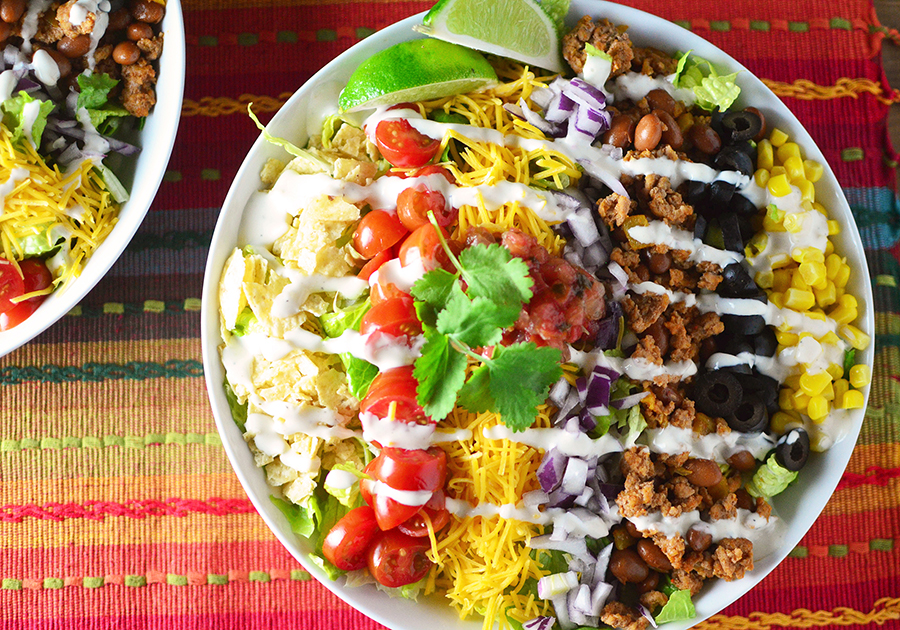 Turkey-Taco-Salad-aerial-2 Turkey-Taco-Salad-aerial-2