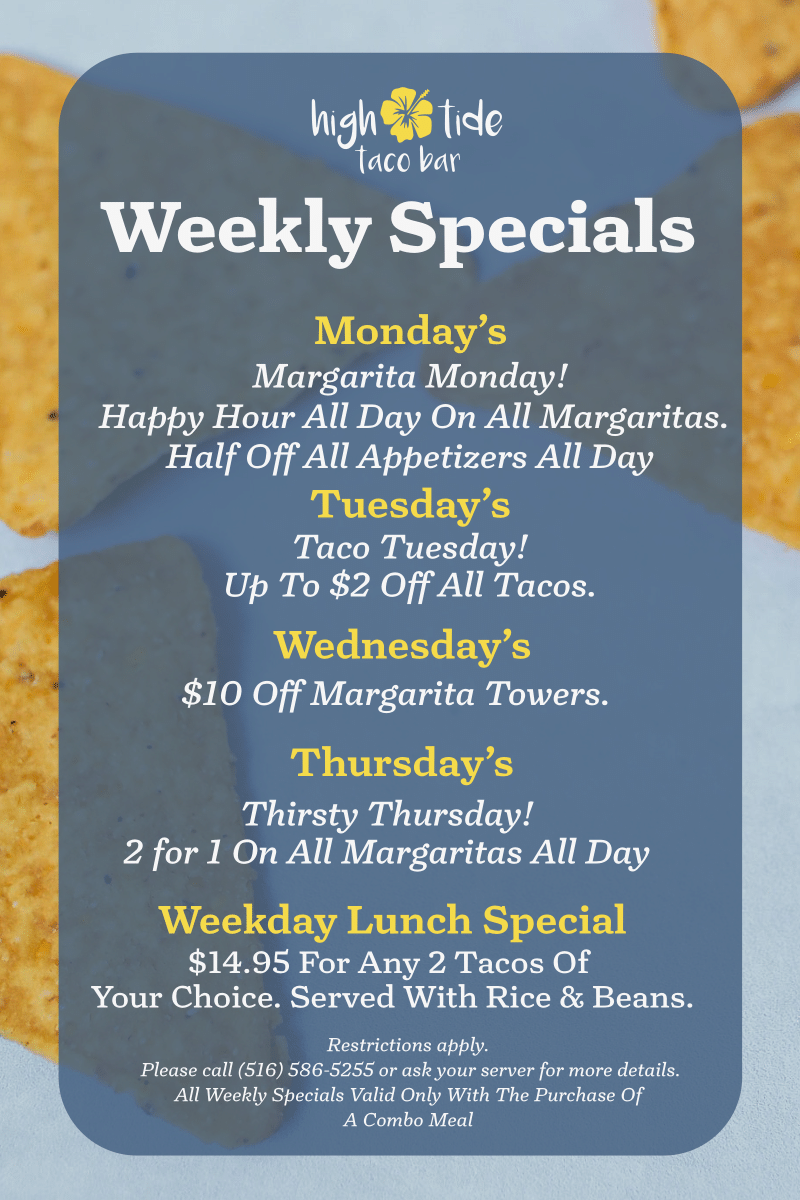 High Tide Catering & Weekly Specials-1